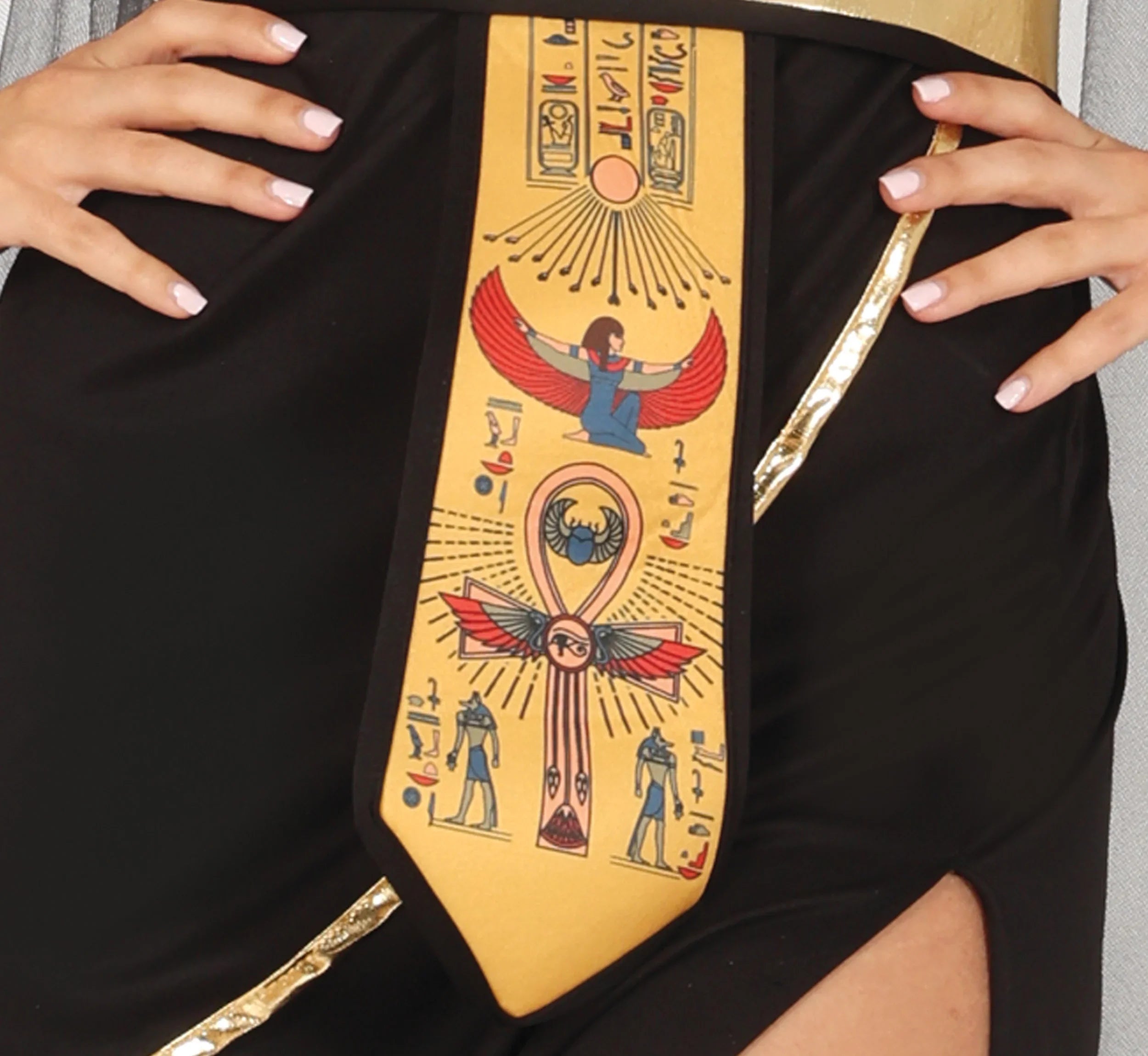 Disfraz de Faraona Nerfertiti Negro para Mujer Egipcios Guirca