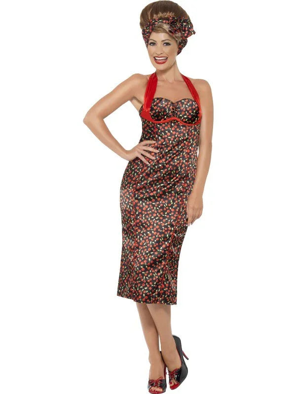 Disfraz de Rockabilly para Mujer Grease y Años 40 - 50 Smiffys