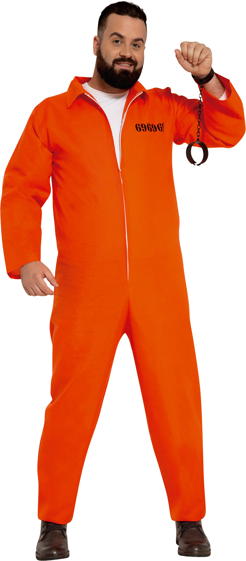 Disfraz de Preso Naranja para Hombre
