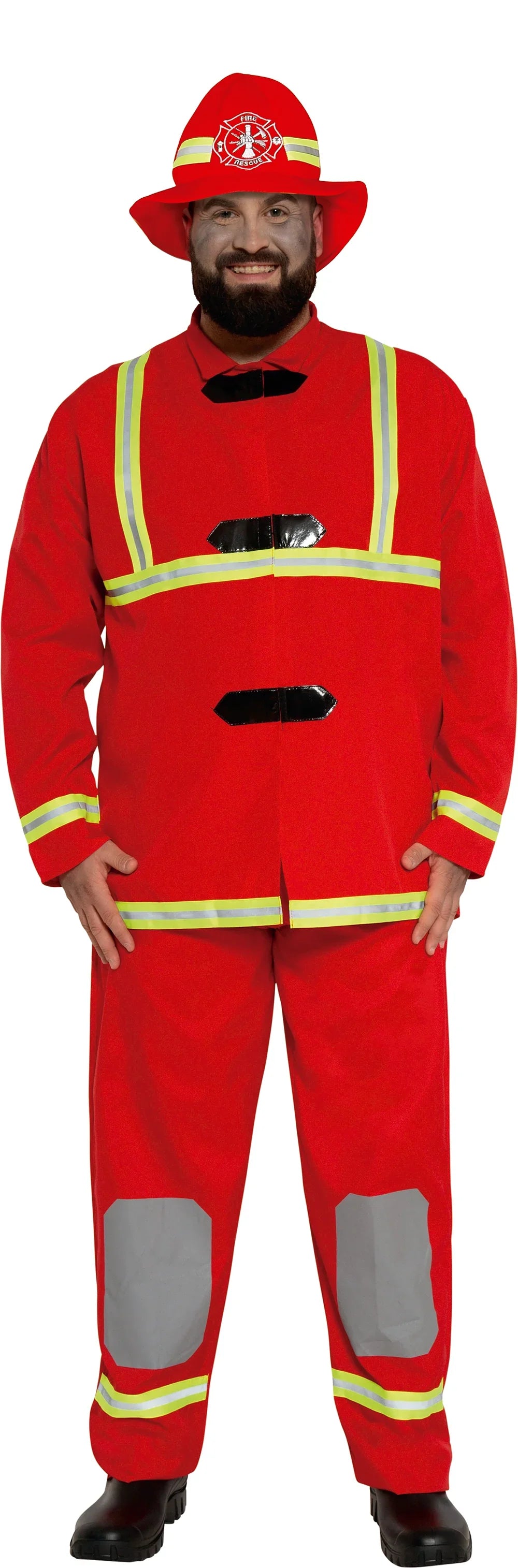 Disfraz de Hombre Bombero Bomberos Guirca XL