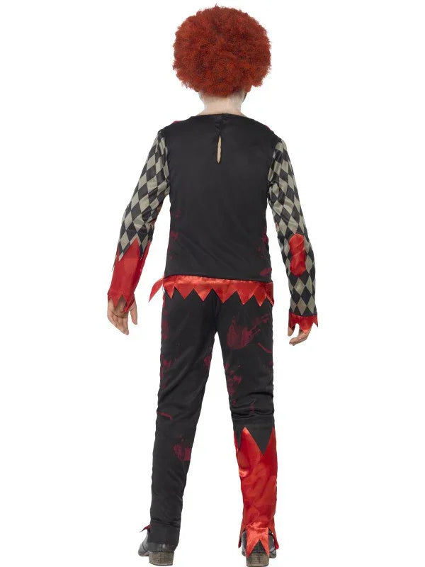 Disfraz de Payaso Zombie con Careta Halloween Infantiles Smiffys