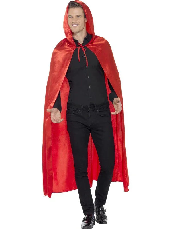 Capa Roja con Capucha Capas Smiffys