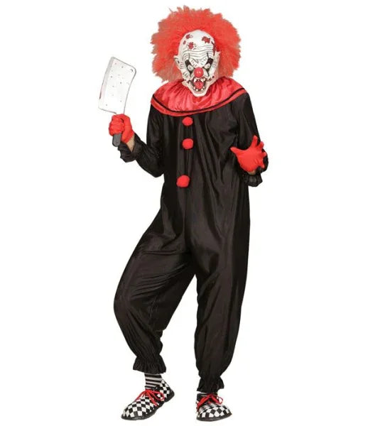 Disfraz de Payaso Terrorífico para Hombre Halloween Widmann
