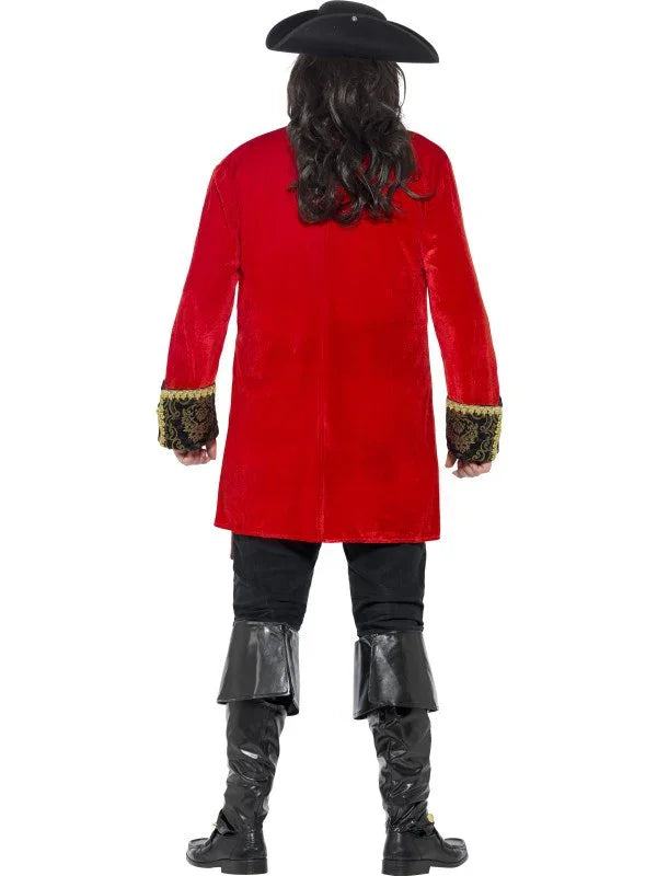 Disfraz de Capitán Pirata Talla Grande Piratas Smiffys