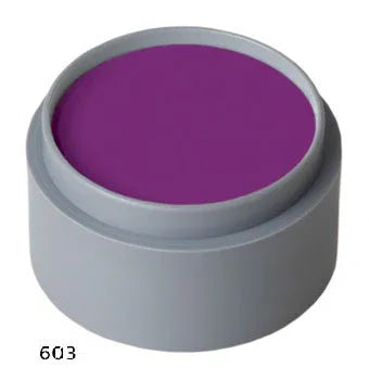 Maquillaje al Agua Profesional Grimas Maquillajes y Pinturas Grimas 603 - Morado 15 ml