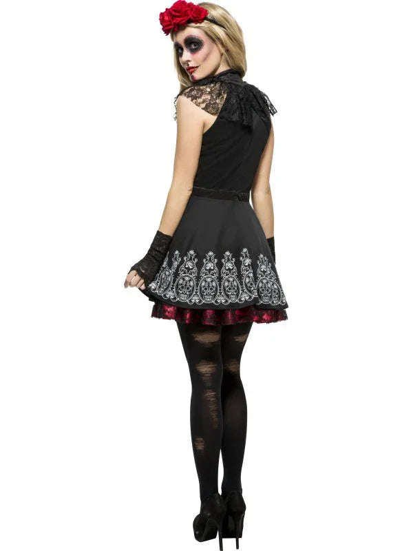 Disfraz de Catrina Premium para Mujer Halloween Smiffys