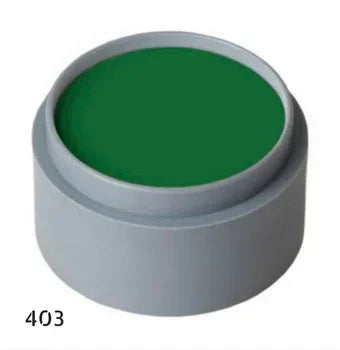 Maquillaje al Agua Profesional Grimas Maquillajes y Pinturas Grimas 403 - Verde Césped 15 ml