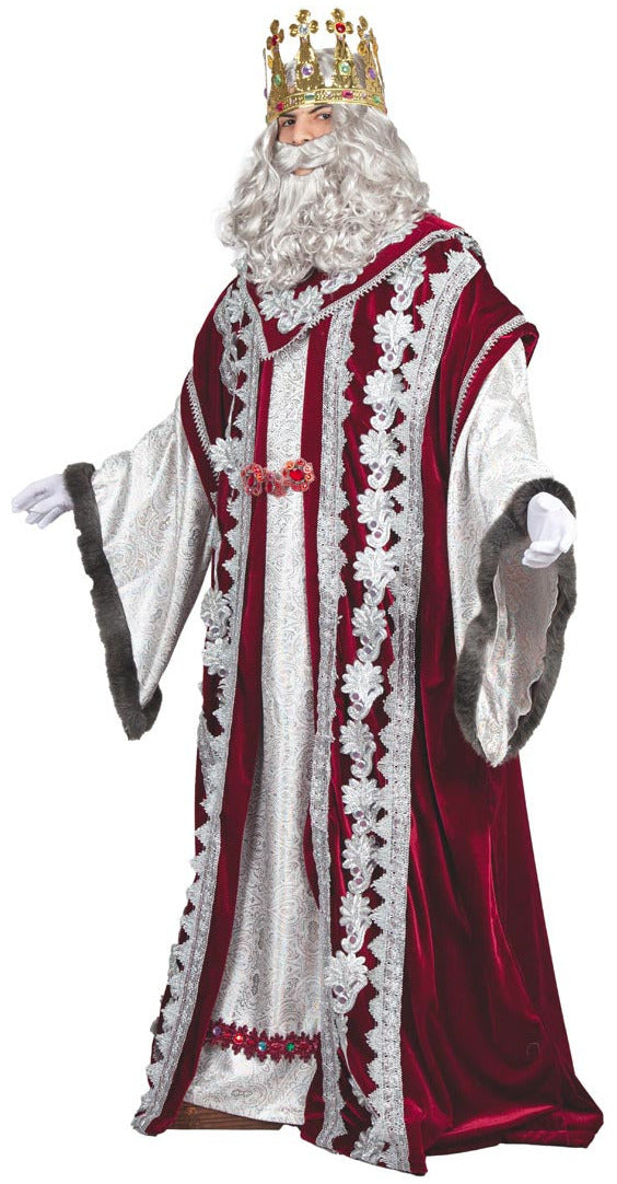 Disfraz de Rey Mago Melchor Premium para Hombre