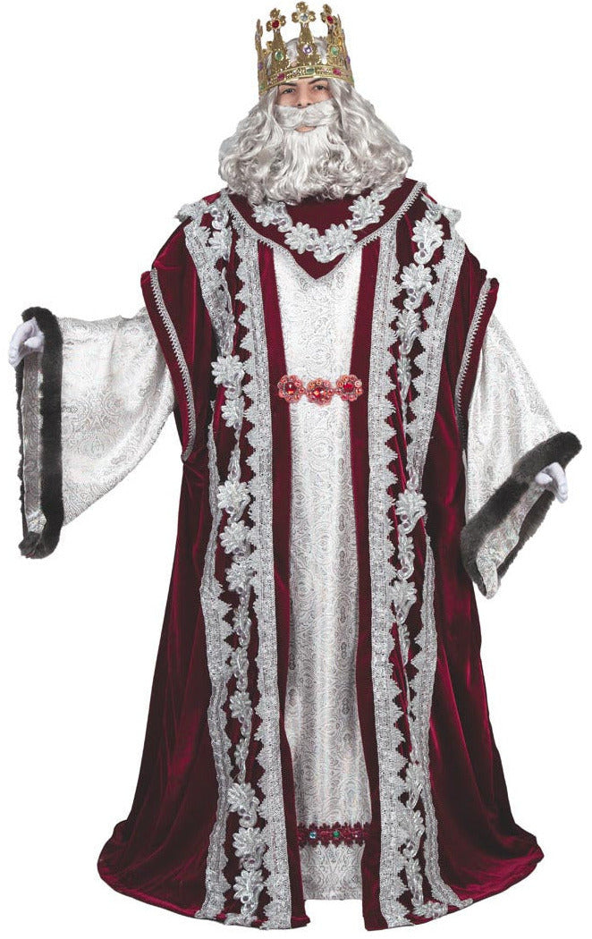 Disfraz de Rey Mago Melchor Premium para Hombre