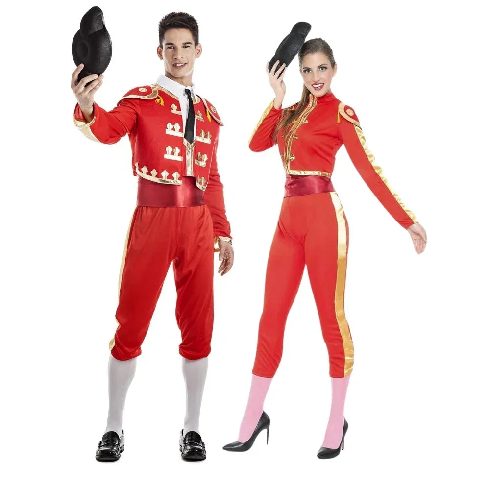 Disfraces en Pareja de Toreros Rojos Toreros Disfraces Simon