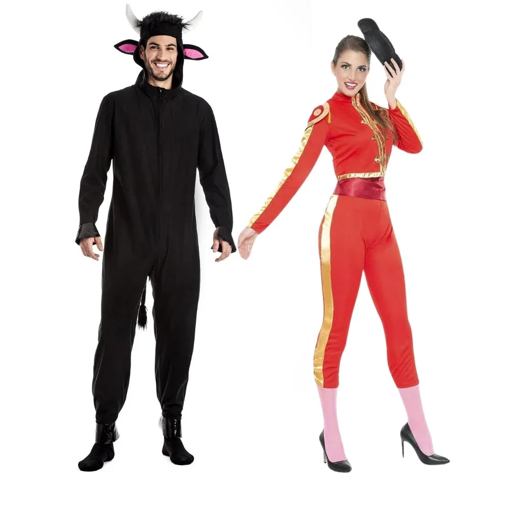 Disfraces en Pareja de Toro y Torera Toreros Disfraces Simon