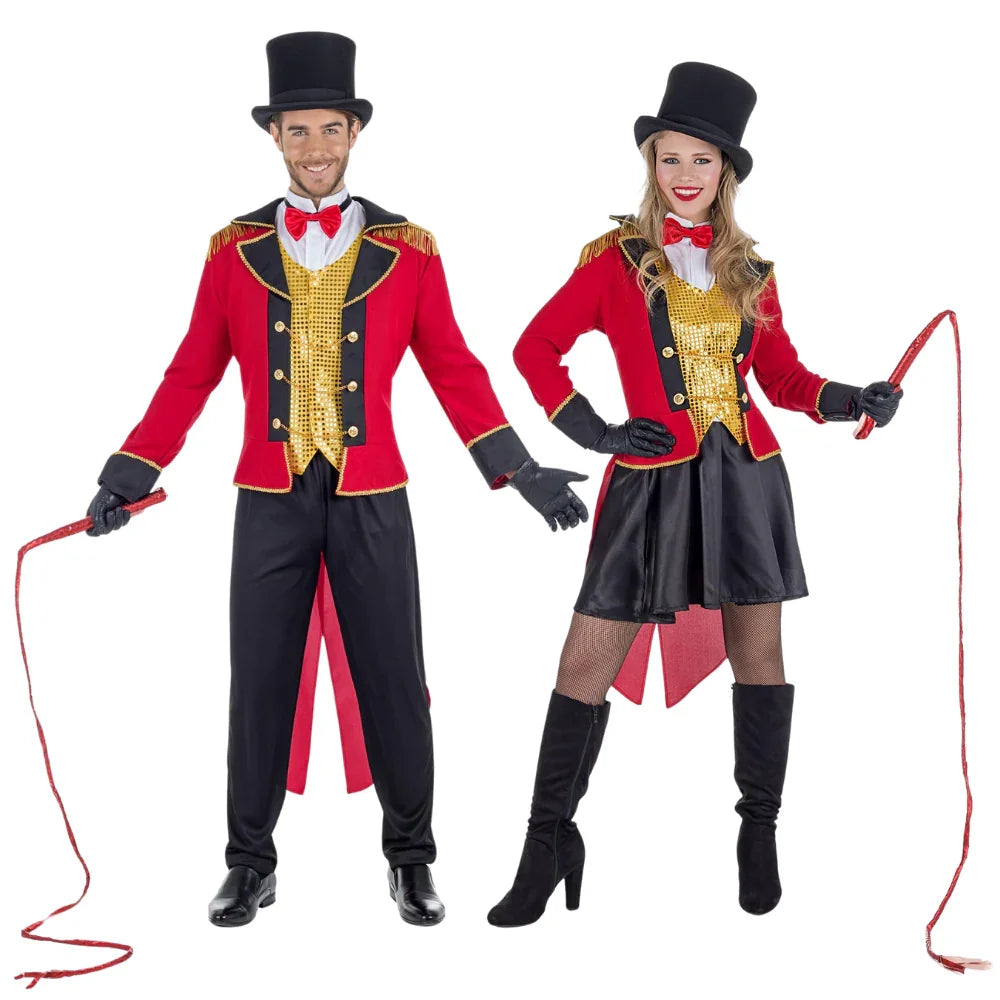Disfraces en Pareja de Domador de Circo Domador Disfraces Simon