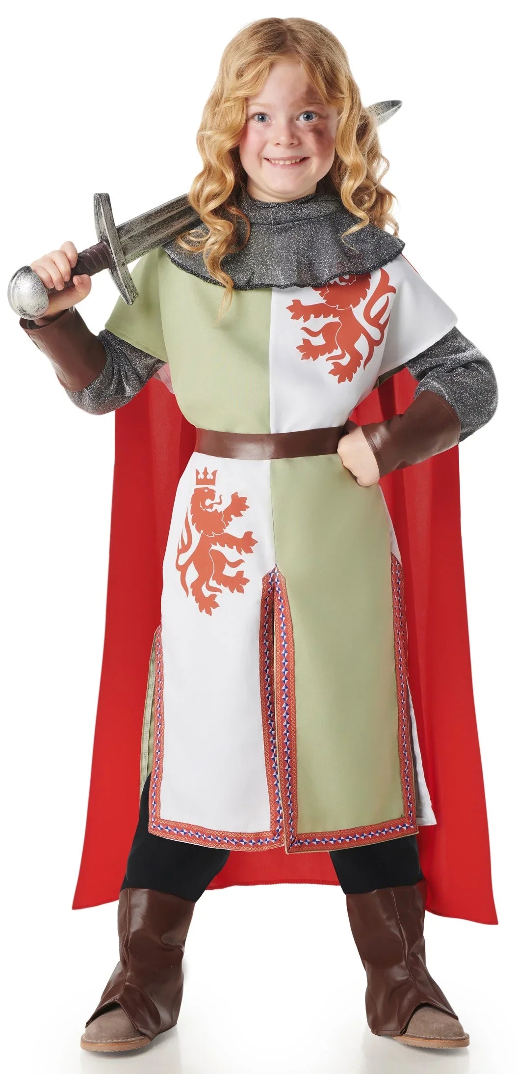 Disfraz de Caballero Medieval Noble Infantil Caballeros y Cruzados Medievales Kimokawaii