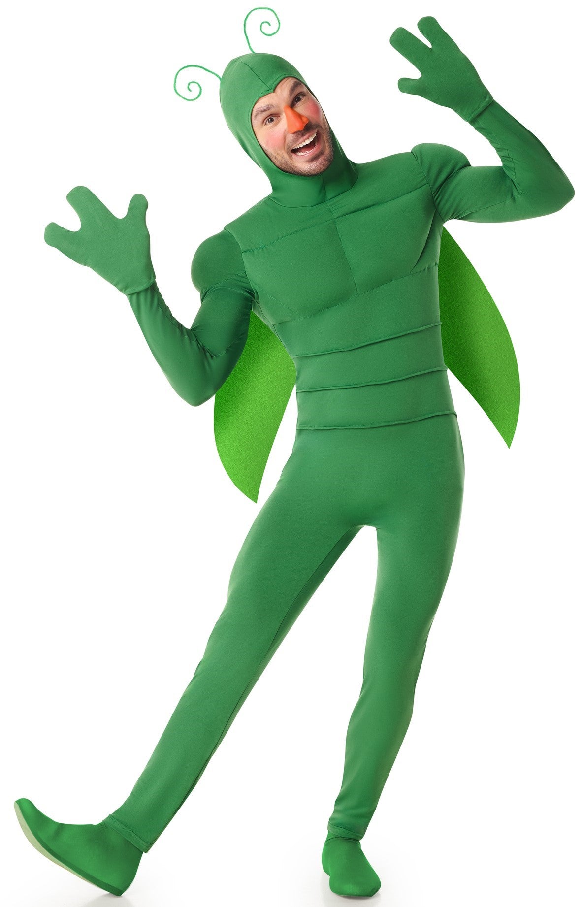 Disfraces en Pareja de Saltamontes Verde