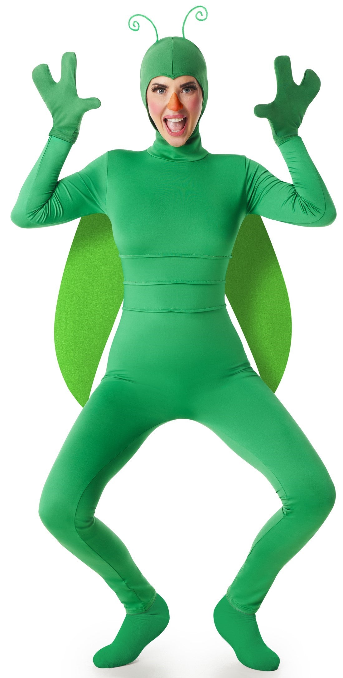 Disfraces en Pareja de Saltamontes Verde