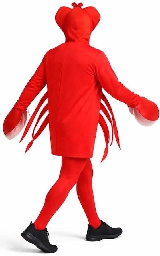Fato de Caranguejo Vermelho para Adulto