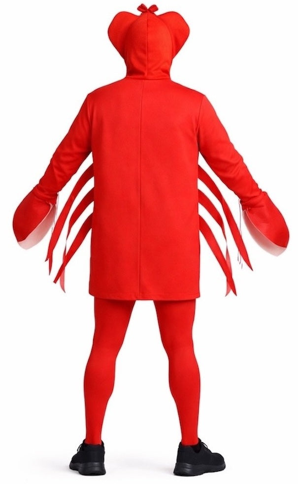 Fato de Caranguejo Vermelho para Adulto