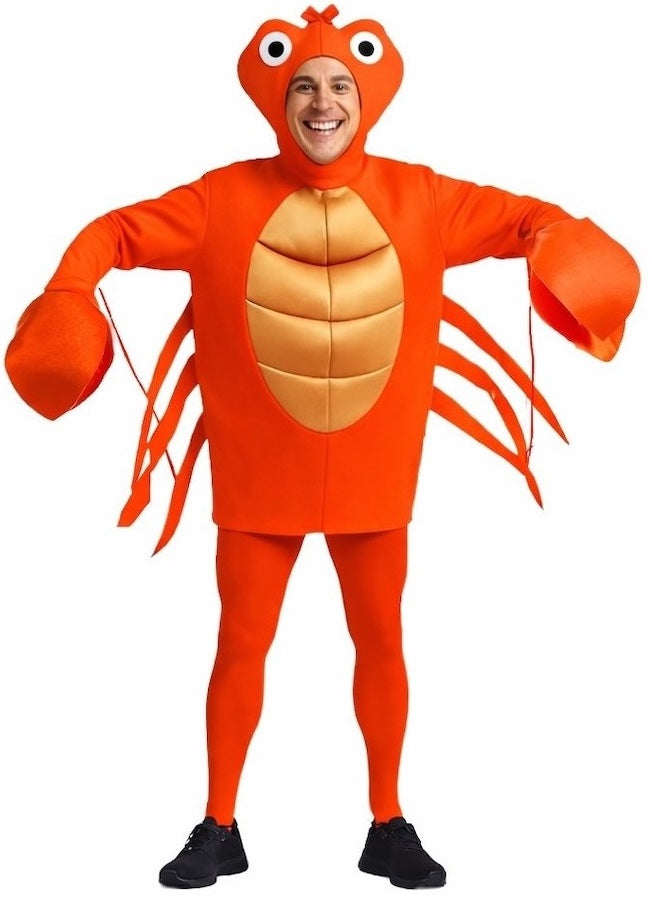 Fato de Caranguejo Vermelho para Adulto