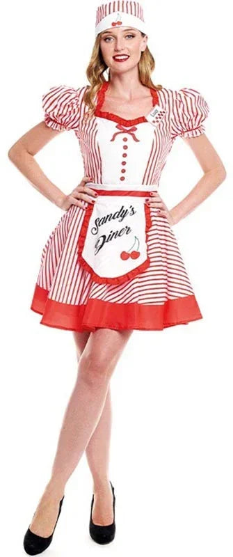 Disfraces en Pareja de Camareros Años 50 Grease y Años 40 - 50 Disfraces Simon