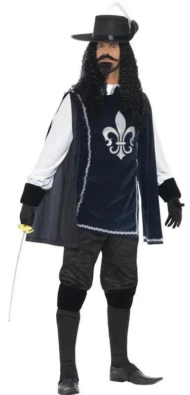 Disfraces en Pareja de Mosquetero con Sombrero Mosqueteros Disfraces Simon