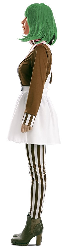 Disfraz de Oompa Loompa para Mujer