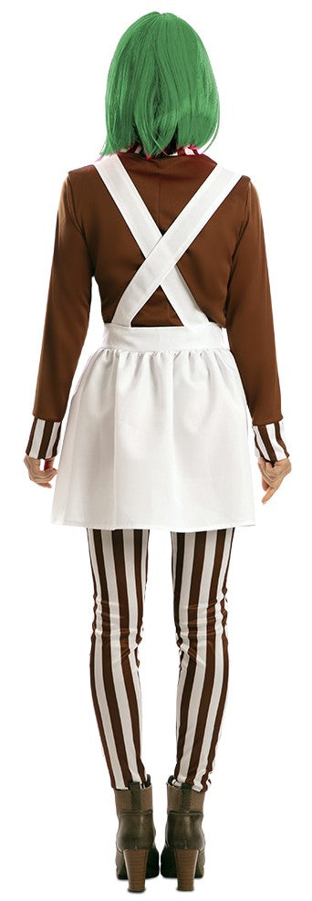 Disfraz de Oompa Loompa para Mujer