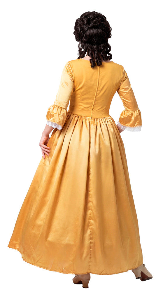 Fato Maria Antonieta na cor Dourada para Mulher