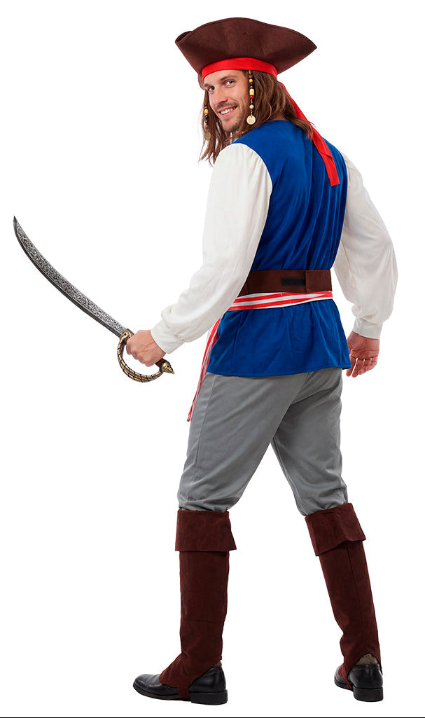 Fato Pirata Jack para Homem