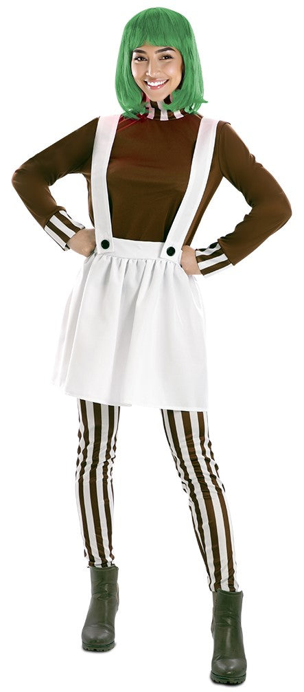 Disfraz de Oompa Loompa para Mujer