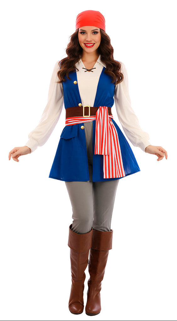 Fato Pirata Jackeline para Mulher
