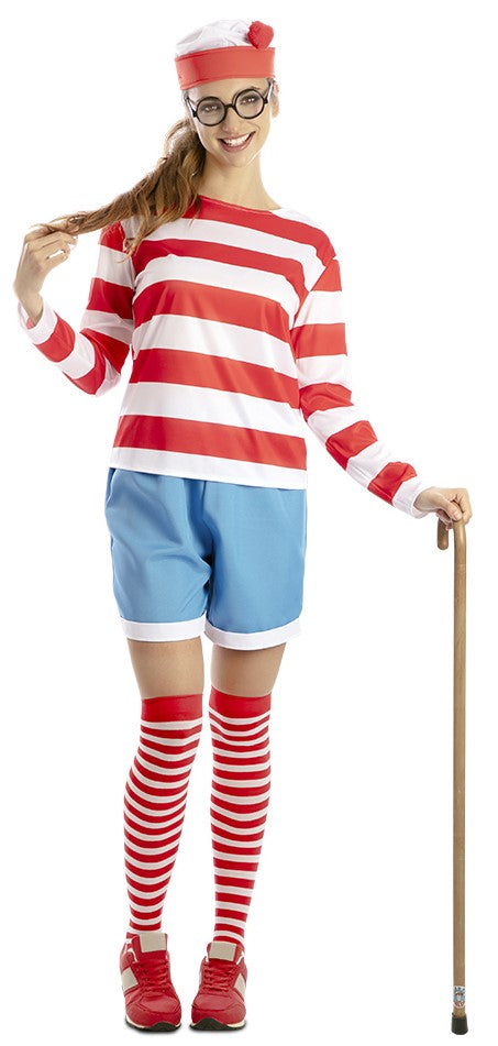 Disfraz de Viajera Wally para Mujer