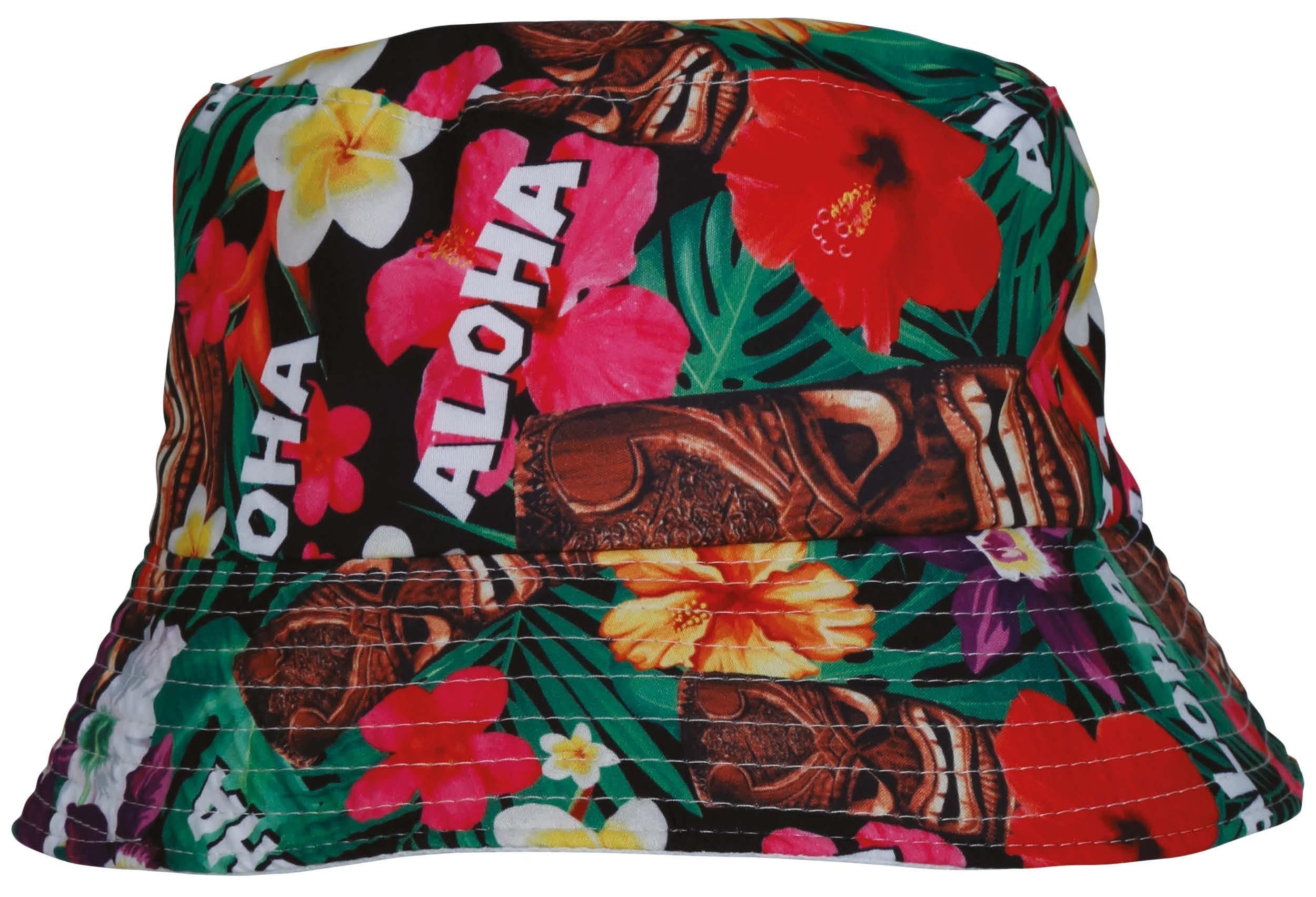 Gorro con Estampado Hawaiano "Aloha" para Adulto