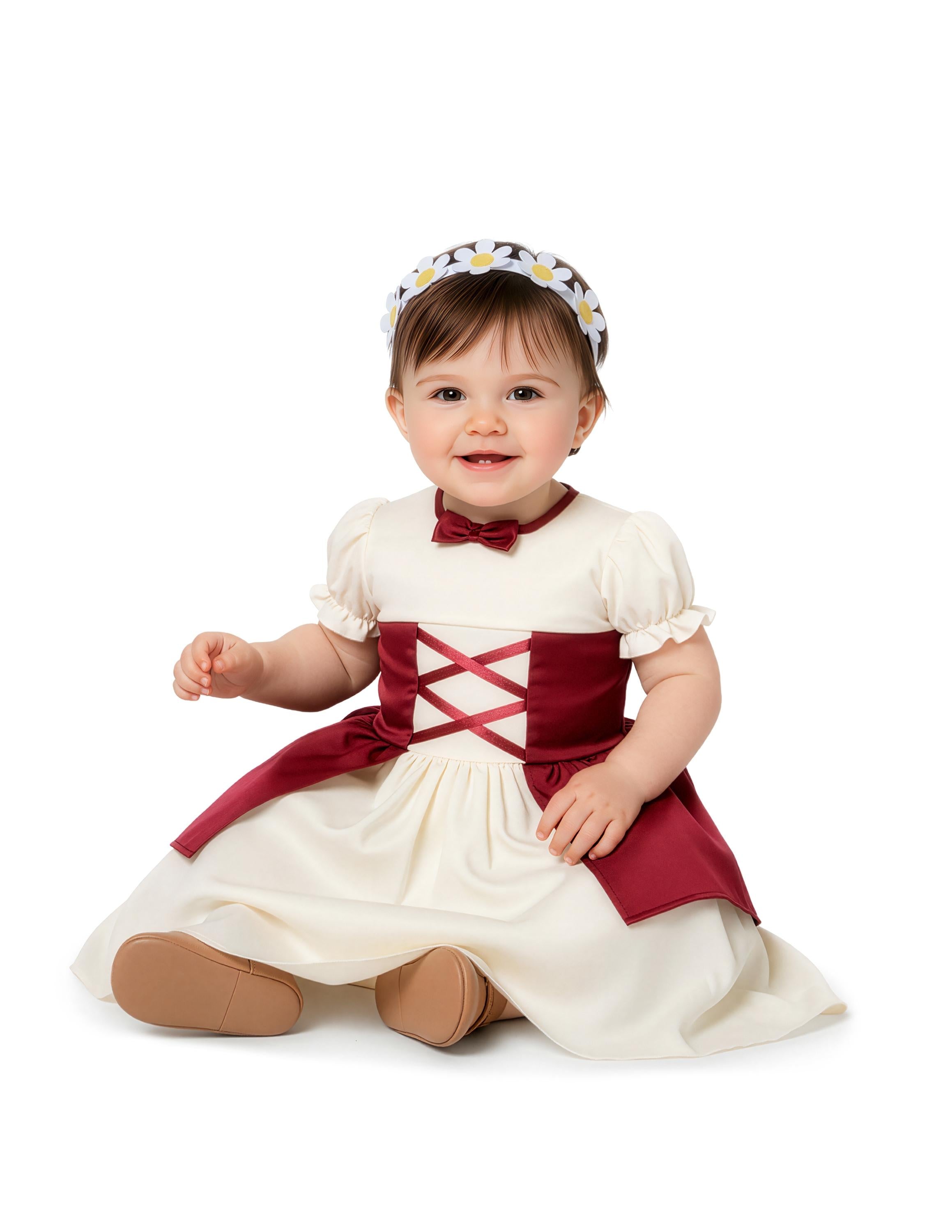 Fato Dama Medieval para Bebé